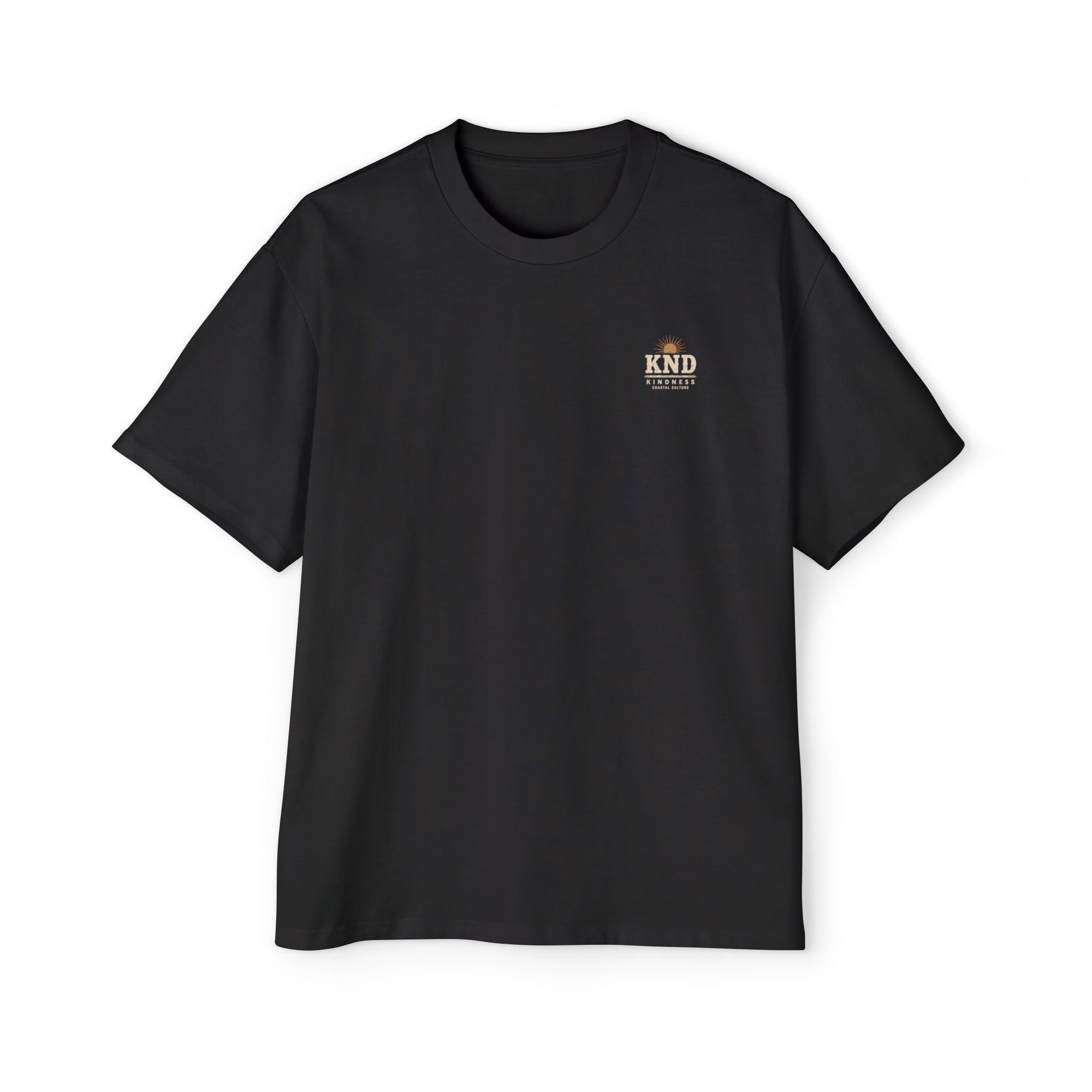 KND Sunset Surf Oversized Tee — Drop-Shoulder Back Print T-Shirt - KND Brand
