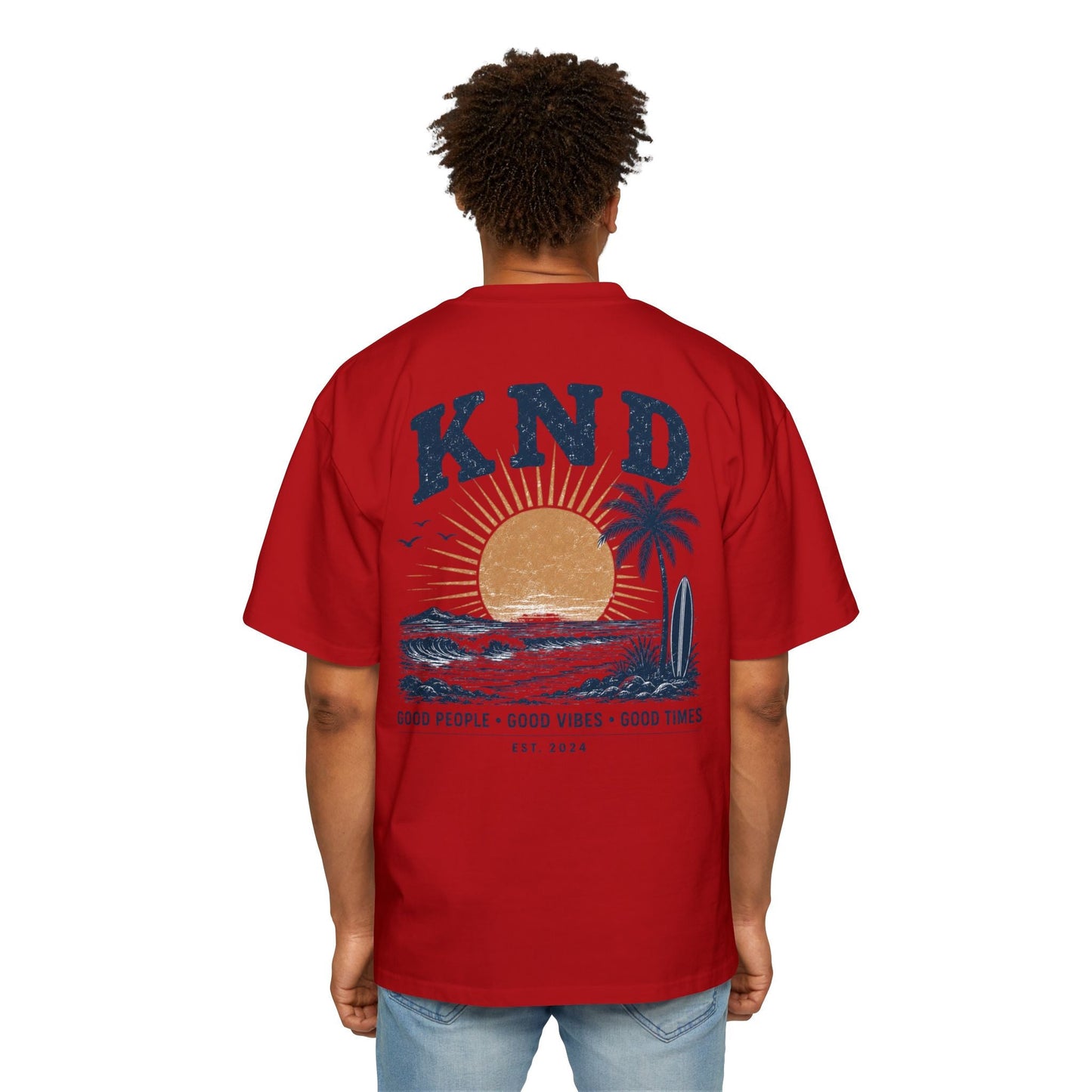 KND Sunset Surf Tee — Beach Vibes Graphic T-Shirt - KND Brand