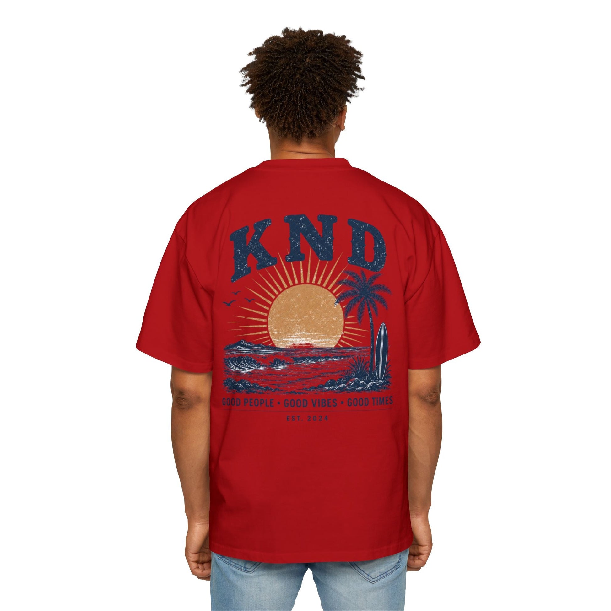 KND Sunset Surf Tee — Beach Vibes Graphic T-Shirt - KND Brand