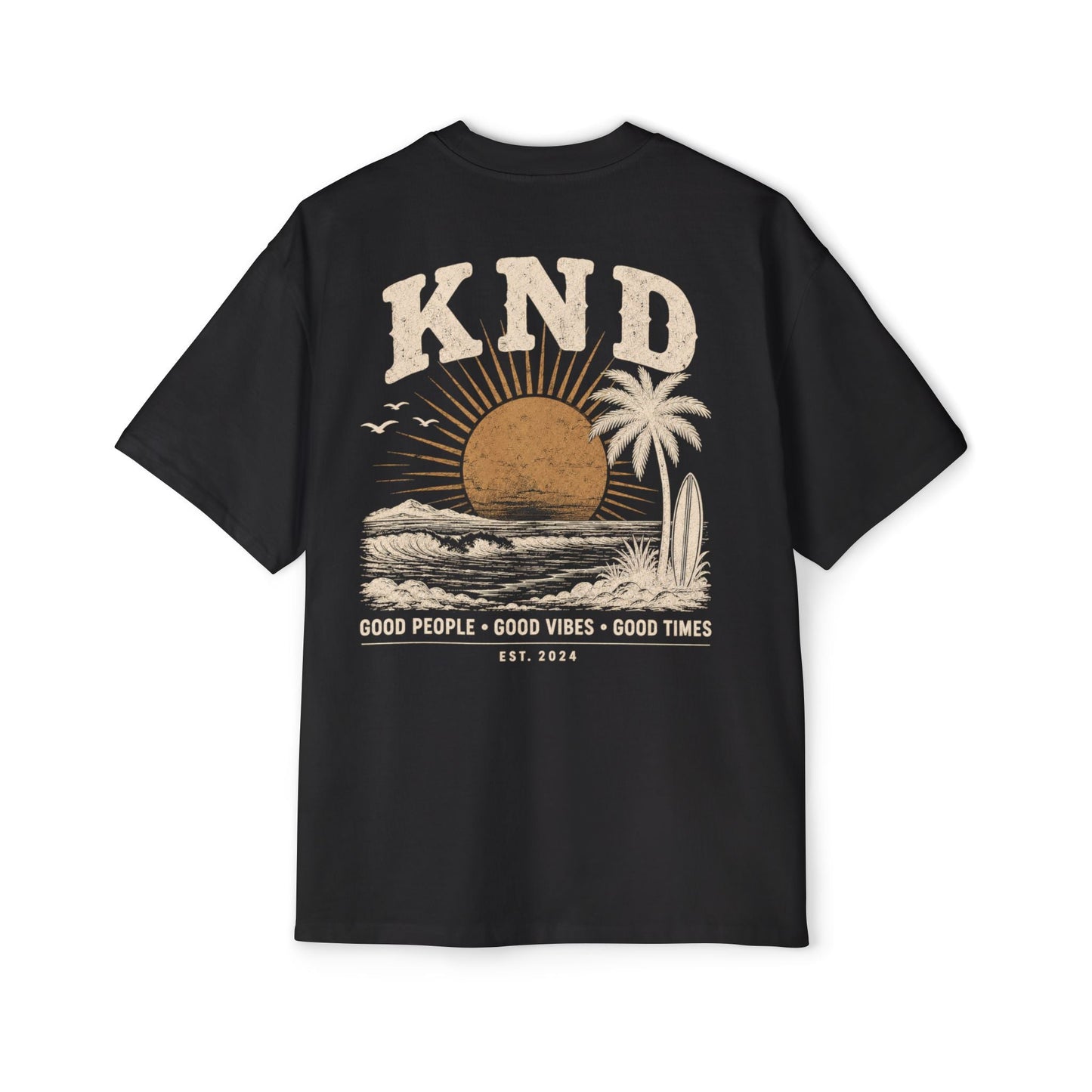 KND Sunset Surf Tee — Beach Vibes Graphic T-Shirt - KND Brand