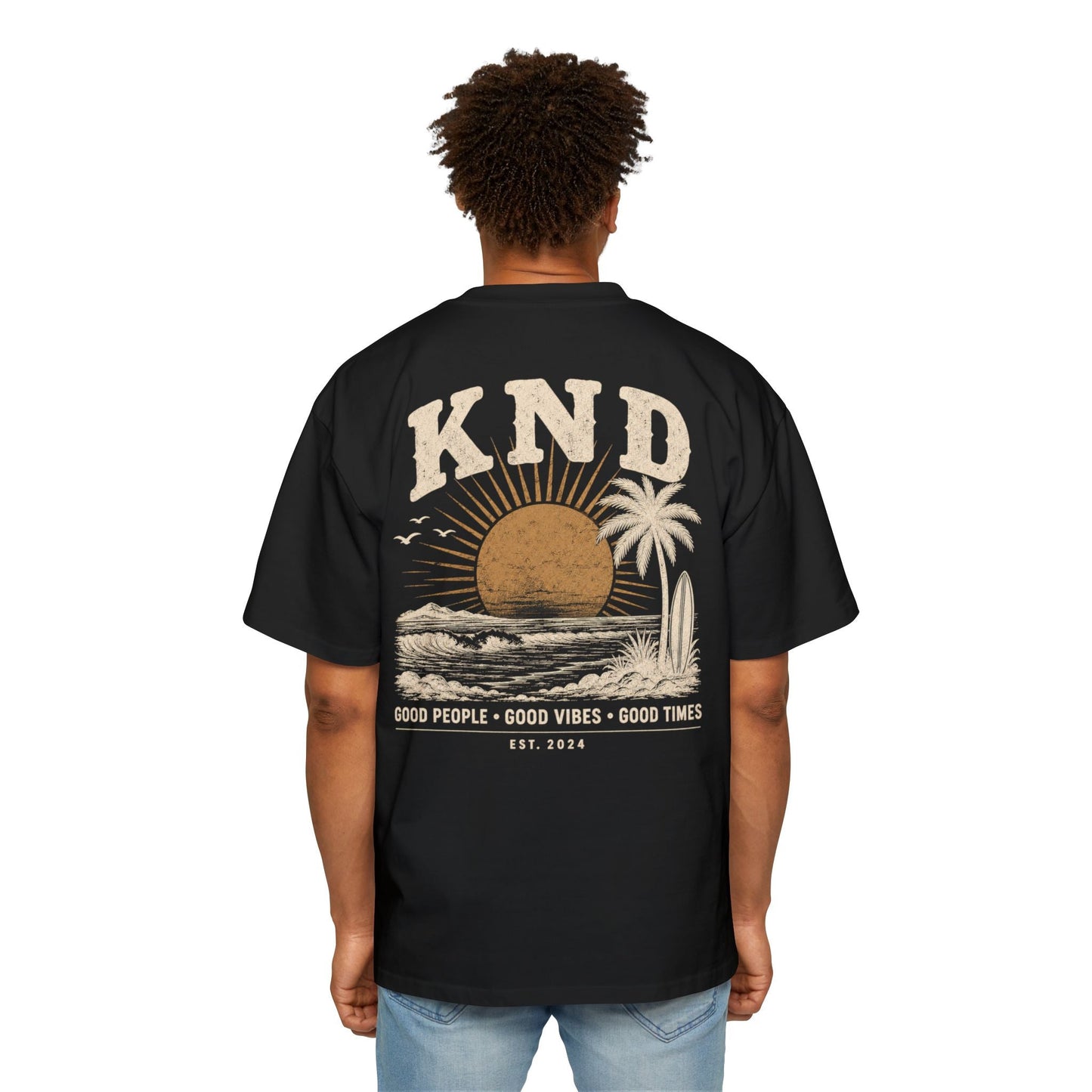 KND Sunset Surf Tee — Beach Vibes Graphic T-Shirt - KND Brand