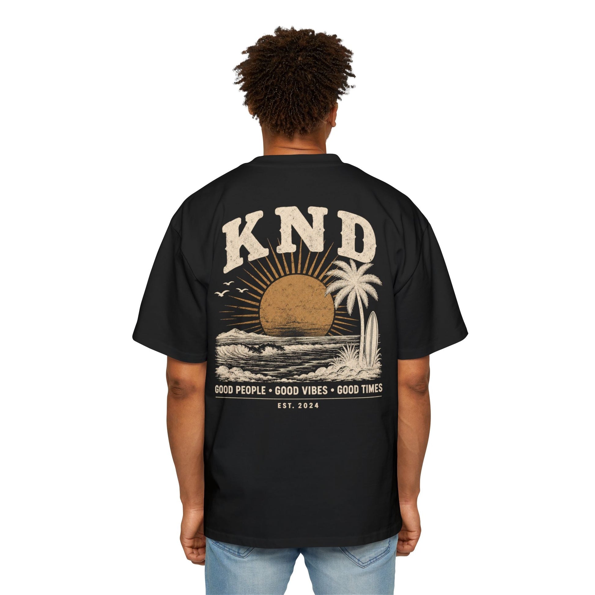 KND Sunset Surf Tee — Beach Vibes Graphic T-Shirt - KND Brand
