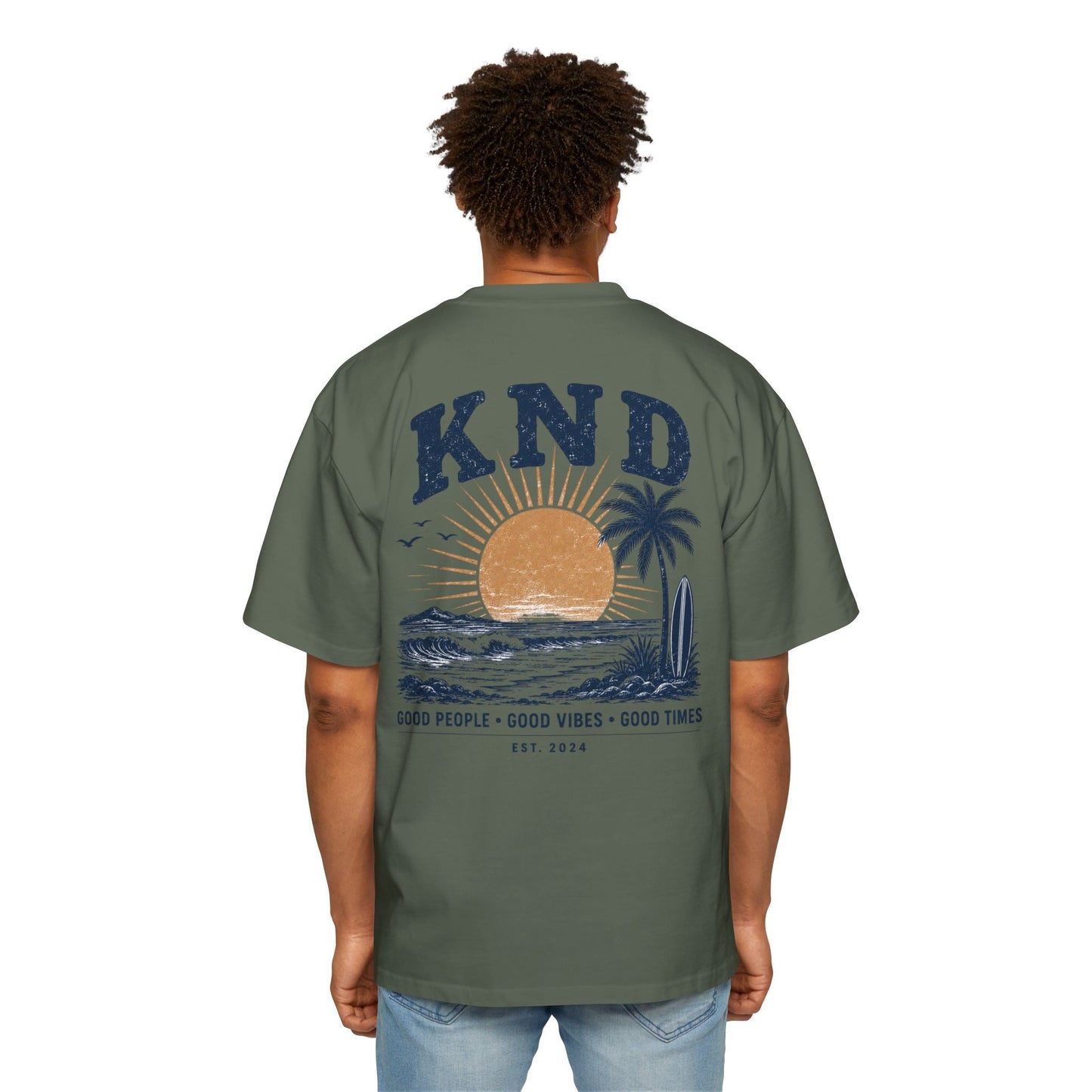 KND Sunset Surf Tee — Beach Vibes Graphic T-Shirt - KND Brand