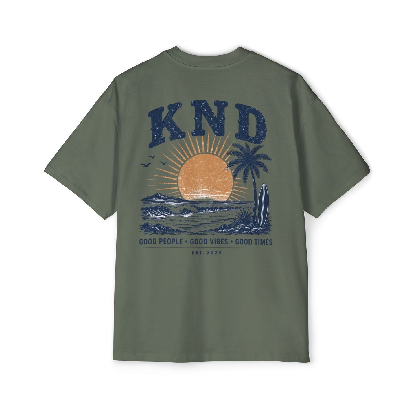 KND Sunset Surf Tee — Beach Vibes Graphic T-Shirt - KND Brand