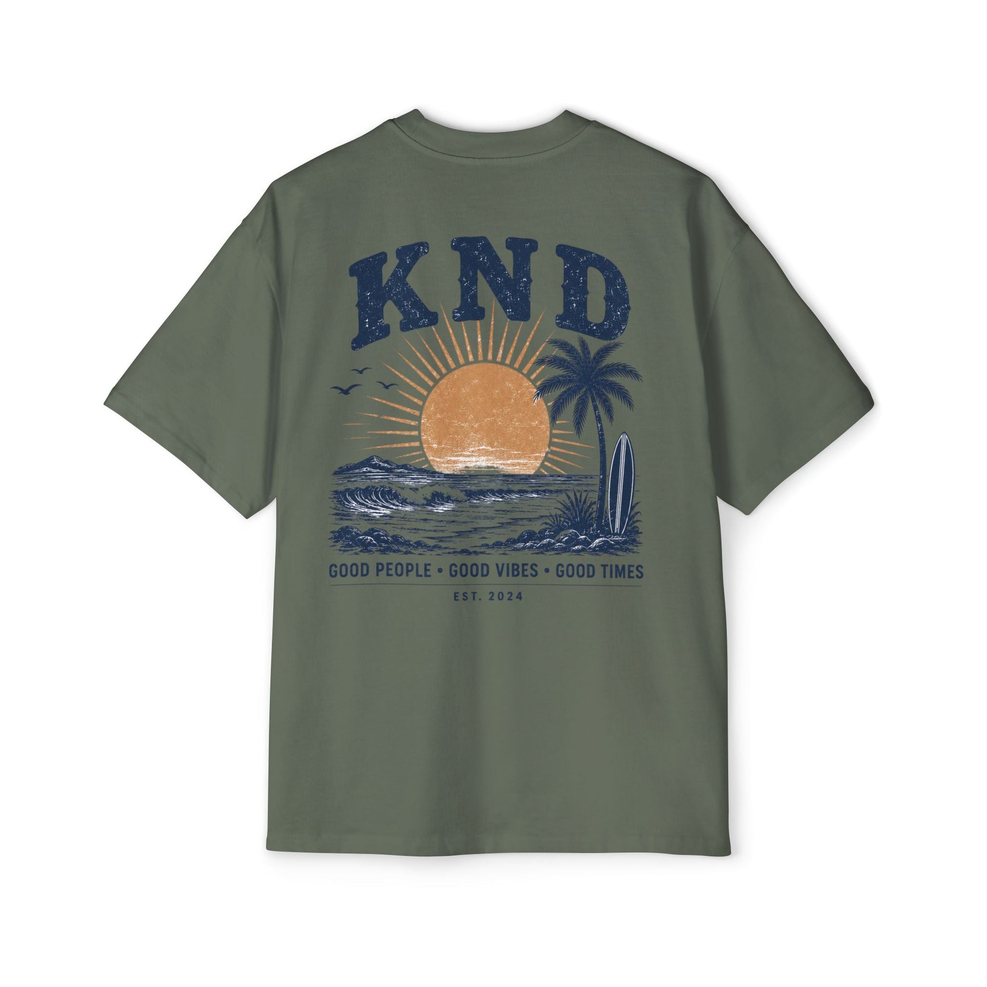 KND Sunset Surf Tee — Beach Vibes Graphic T-Shirt - KND Brand