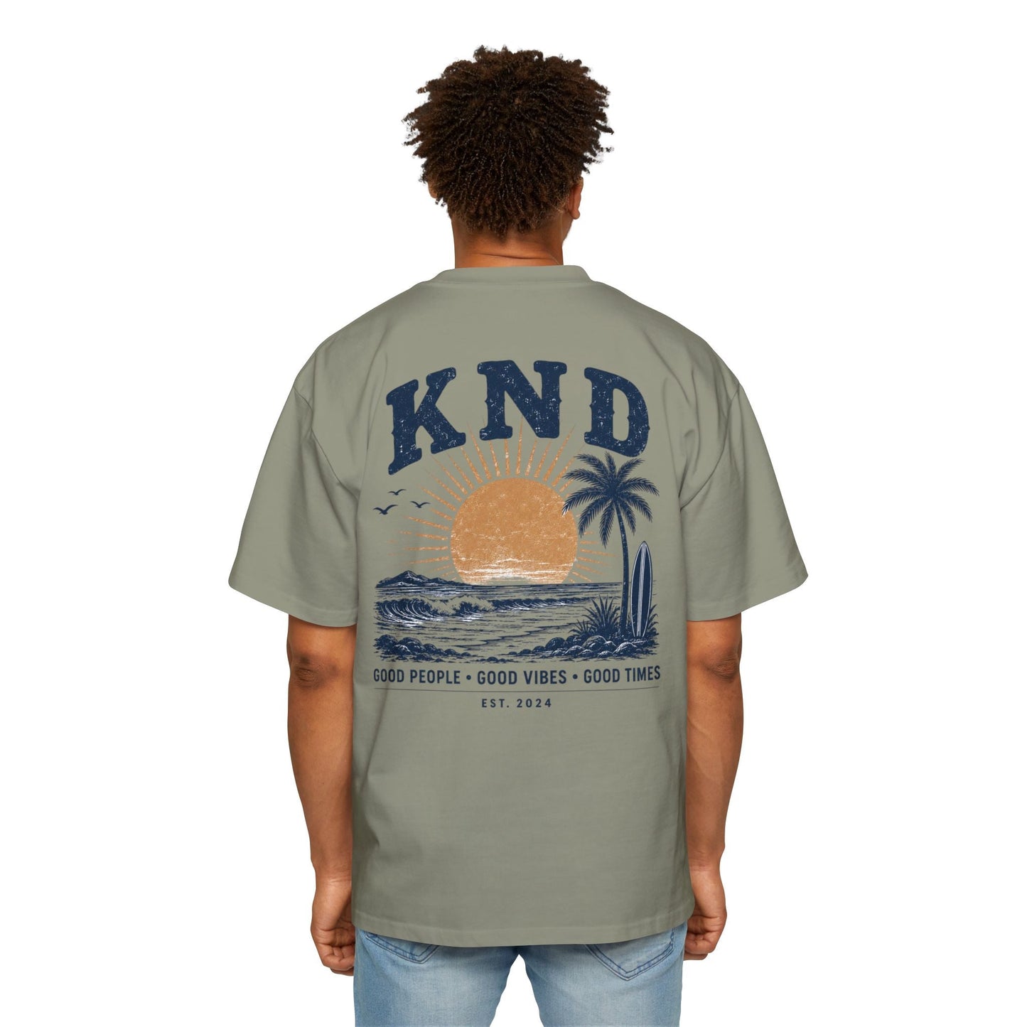 KND Sunset Surf Tee — Beach Vibes Graphic T-Shirt - KND Brand