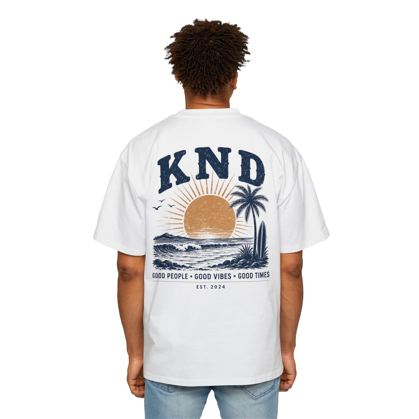 KND Sunset Surf Tee — Beach Vibes Graphic T-Shirt - KND Brand