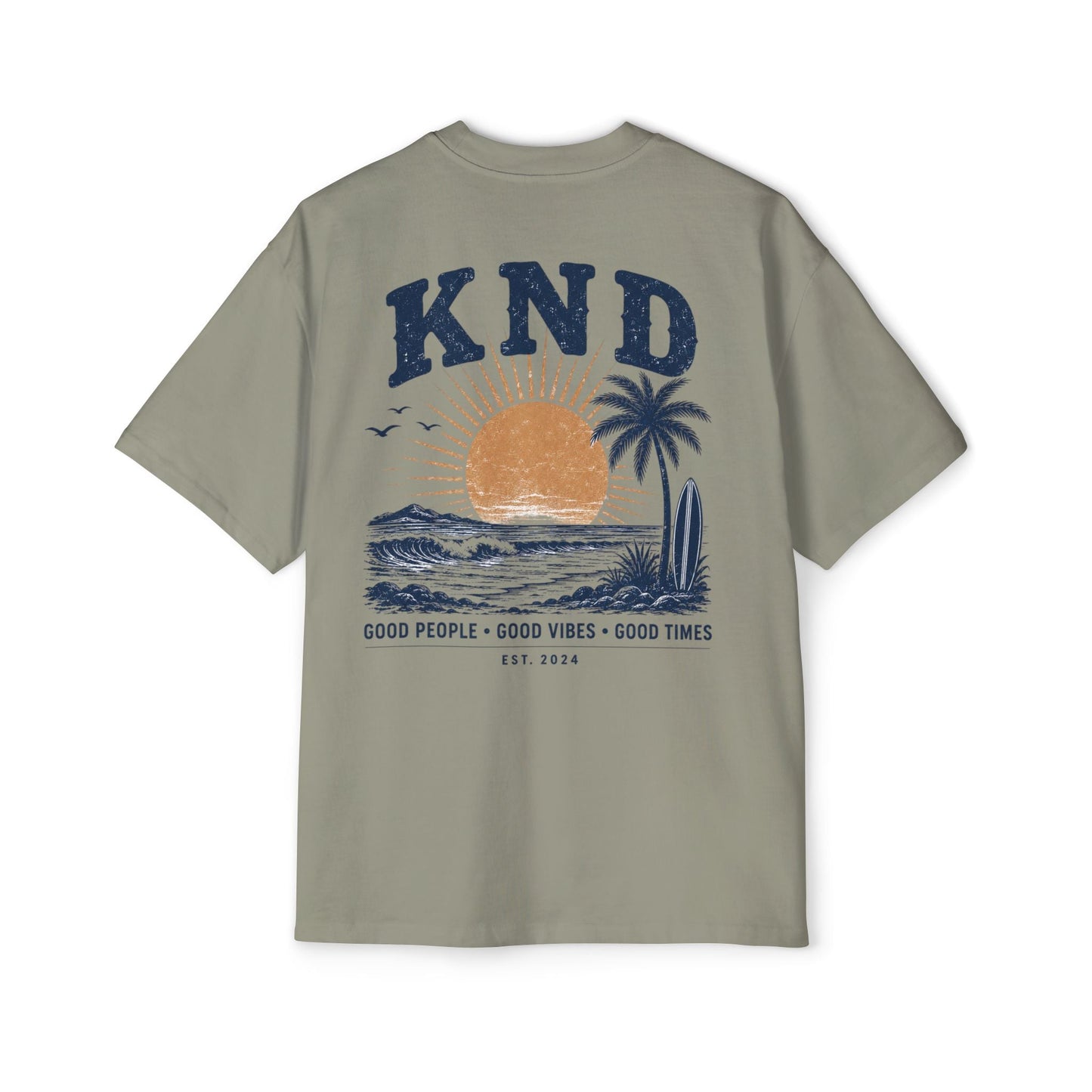 KND Sunset Surf Tee — Beach Vibes Graphic T-Shirt - KND Brand