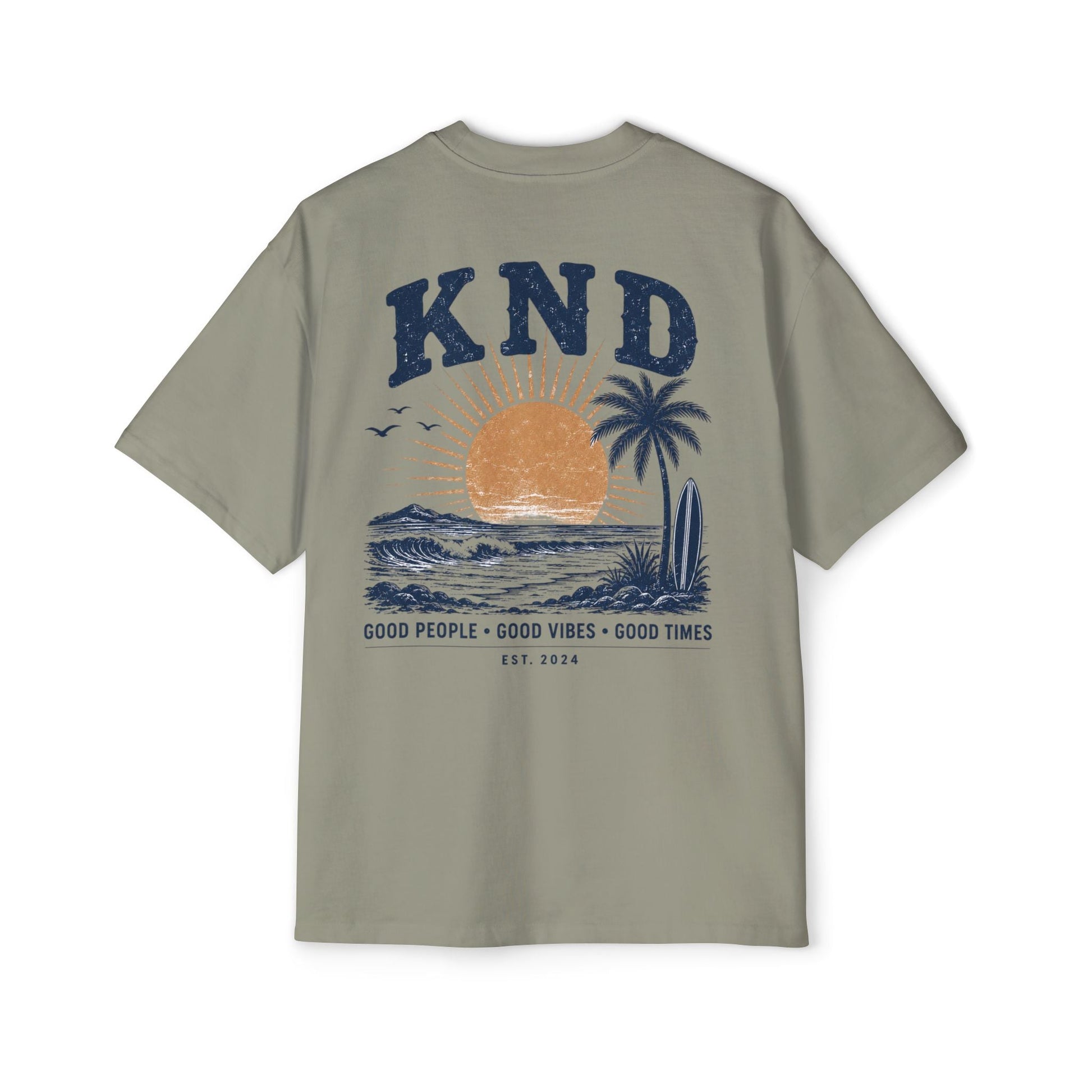 KND Sunset Surf Tee — Beach Vibes Graphic T-Shirt - KND Brand