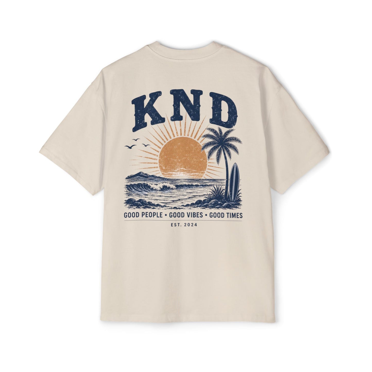 KND Sunset Surf Tee — Beach Vibes Graphic T-Shirt - KND Brand