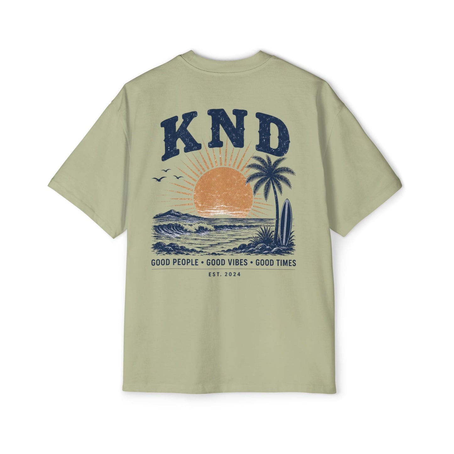 KND Sunset Surf Tee — Beach Vibes Graphic T-Shirt - KND Brand