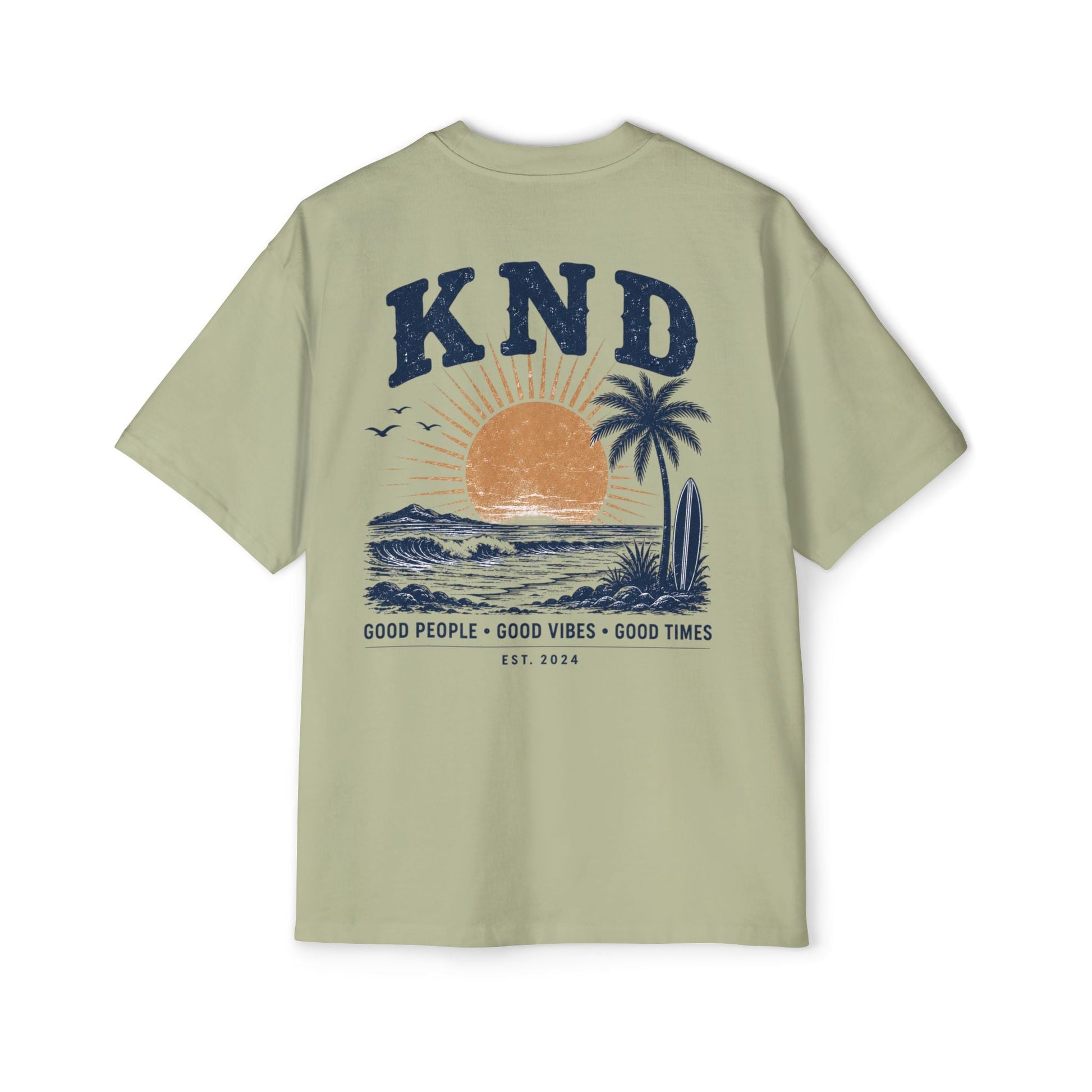 KND Sunset Surf Tee — Beach Vibes Graphic T-Shirt - KND Brand