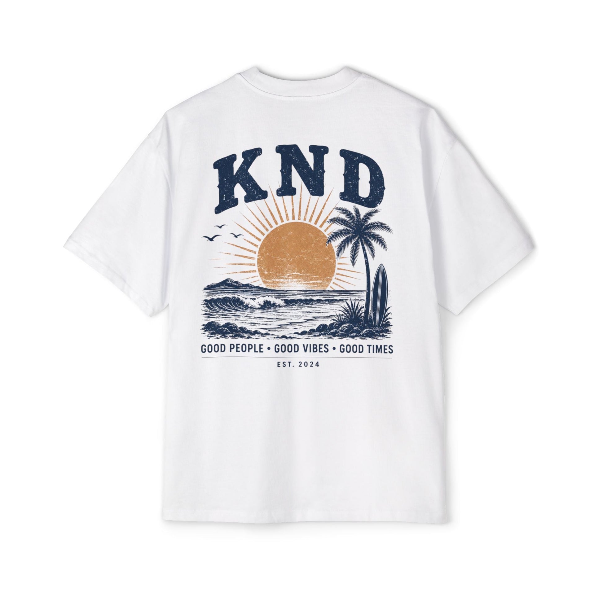 KND Sunset Surf Tee — Beach Vibes Graphic T-Shirt - KND Brand