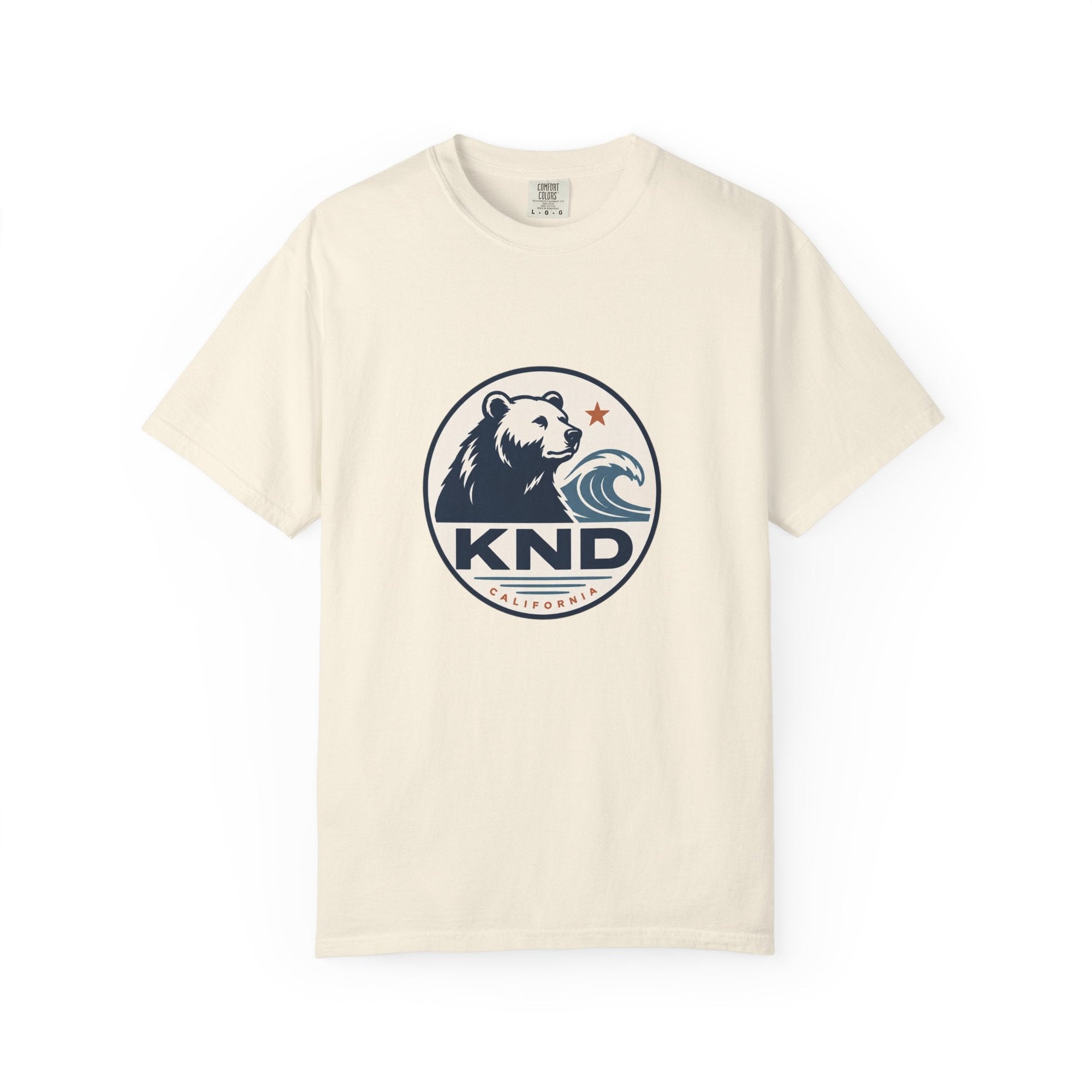 KND West Coast Energy Tee garment-dyed unisex graphic T-shirt - KND Brand