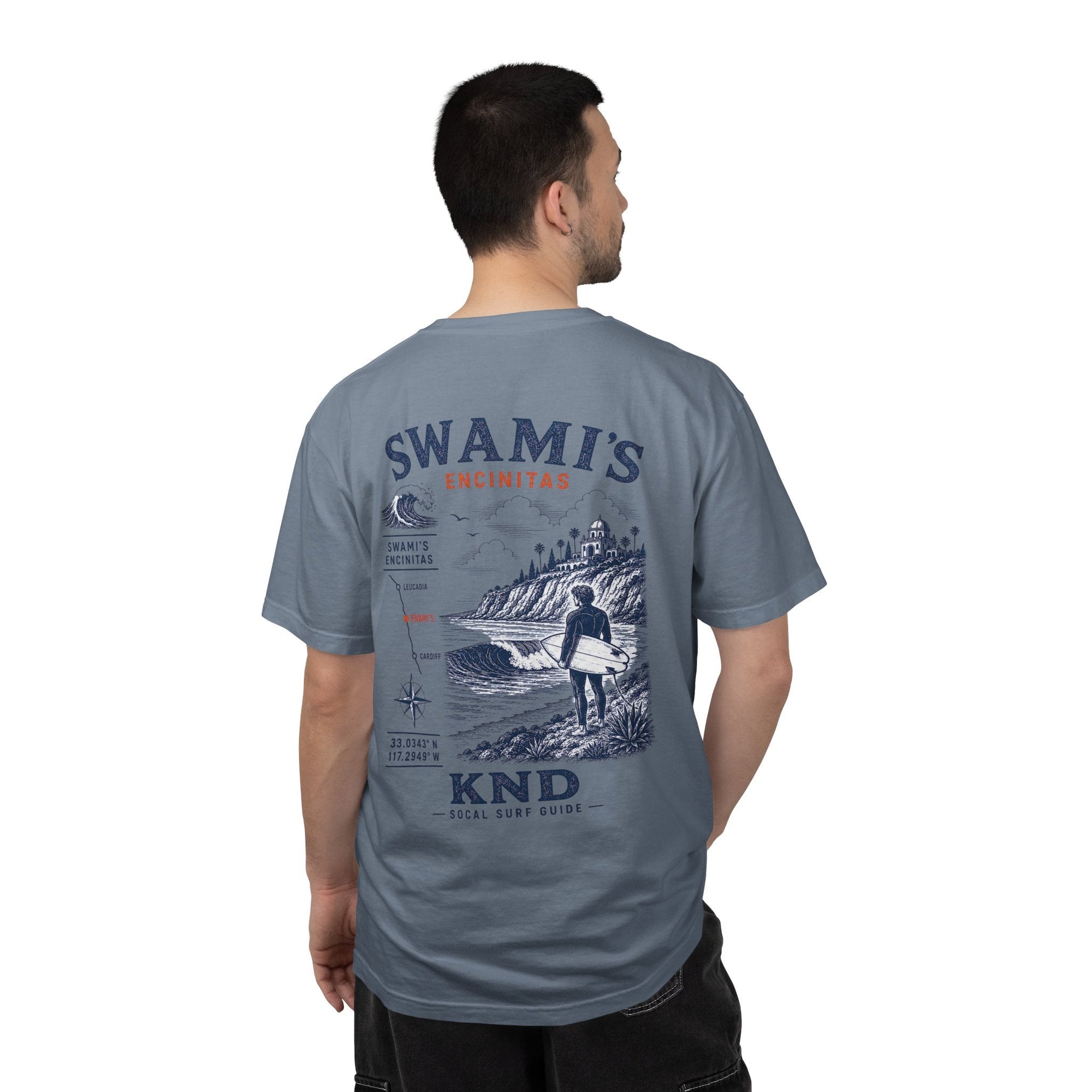 Swami’s Surf Tee — Garment-Dyed Heavyweight Cotton | KND SoCal - KND Brand