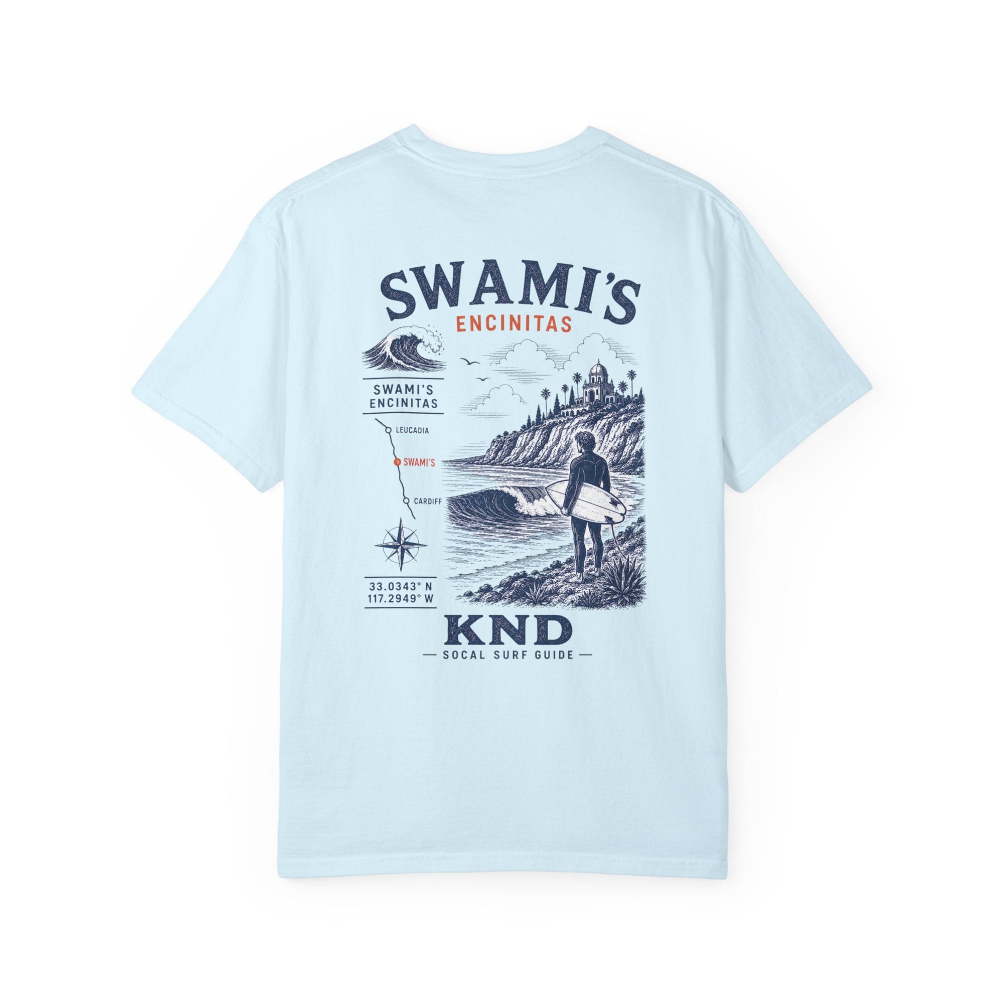 Swami’s Surf Tee — Garment-Dyed Heavyweight Cotton | KND SoCal - KND Brand