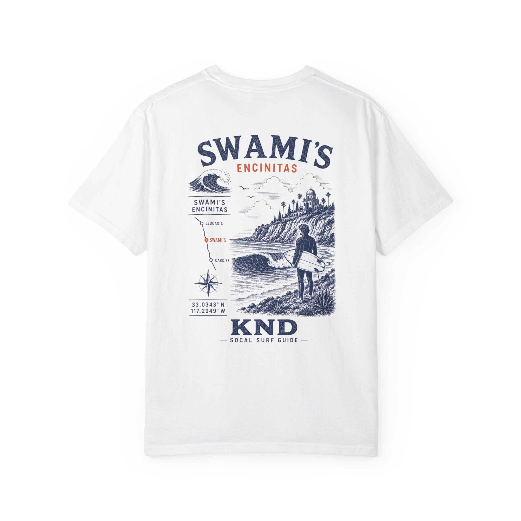 Swami’s Surf Tee — Garment-Dyed Heavyweight Cotton | KND SoCal - KND Brand